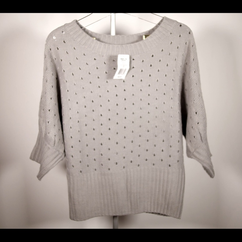 Gray knit